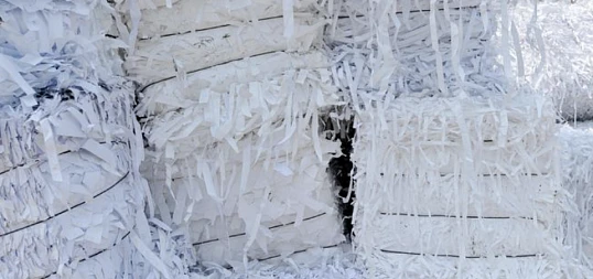 Обработка вторичного сырья для тиссью продукции